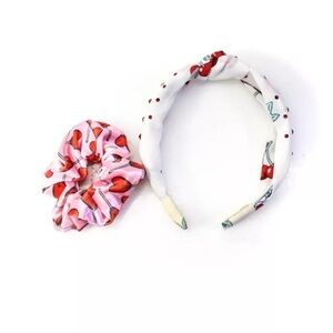 NWT Coconut Lane Scrunchie and Headband